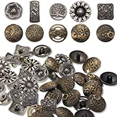 Metal buttons pieces for sale  Delivered anywhere in USA 