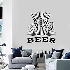 Wandtattoo bier alkohol gebraucht kaufen  Wird an jeden Ort in Deutschland