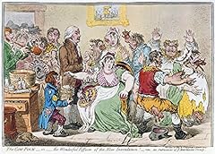 Cartoon Vaccination 1802 NThe Cow-Pock Satirical Etching for sale  Delivered anywhere in UK