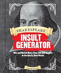 Shakespeare insult generator for sale  Delivered anywhere in USA 