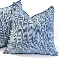 Dusty blue pillow for sale  Delivered anywhere in USA 