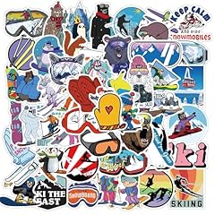 100pcs skiing stickers for sale  Delivered anywhere in USA 