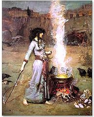 Magic Circle (The Witch) by John William Waterhouse for sale  Delivered anywhere in Canada