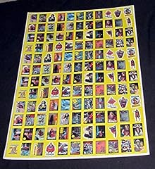 1984 Topps Supergirl Sticker Uncut Sheet (132 cards), used for sale  Delivered anywhere in USA 