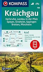 Kompass wanderkarte kraichgau gebraucht kaufen  Wird an jeden Ort in Deutschland
