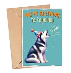 Siberian husky birthday for sale  Delivered anywhere in USA 