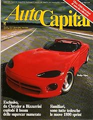 Autocapital agosto 1989 usato  Spedito ovunque in Italia 