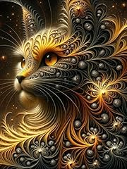 Diamond painting katze gebraucht kaufen  Wird an jeden Ort in Deutschland