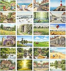 British scenic watercolour for sale  Delivered anywhere in UK