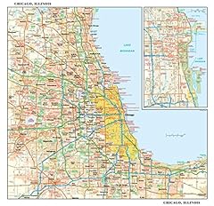 Chicago illinois wall for sale  Delivered anywhere in USA 