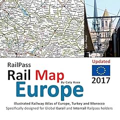 Railpass railmap 2017 d'occasion  Livré partout en France