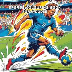 Sports colouring book usato  Spedito ovunque in Italia 