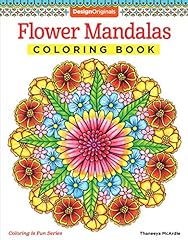 Flower mandalas coloring for sale  Delivered anywhere in USA 