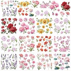 Flower rub transfers for sale  Delivered anywhere in UK
