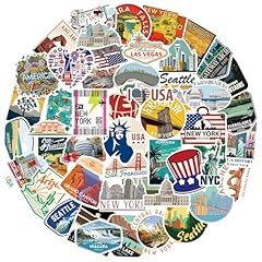 Adesivi usa viaggio usato  Spedito ovunque in Italia 