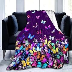 Butterfly blanket beautiful for sale  Delivered anywhere in USA 