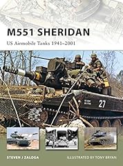 M551 Sheridan: US Airmobile Tanks 1941–2001 (New Vanguard) for sale  Delivered anywhere in USA 