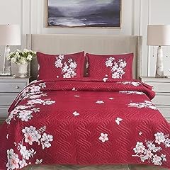 Piece quilted bedspread for sale  Delivered anywhere in UK
