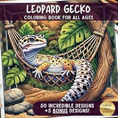 Leopard gecko coloring for sale  Delivered anywhere in USA 