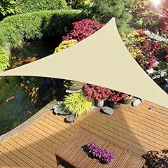 OKAWADACH Toldo Vela de Sombra Triangular 3 x 3 x 3m, segunda mano  Se entrega en toda España 
