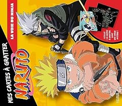 Cartes gratter naruto d'occasion  Livré partout en France