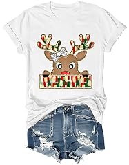 Christmas reindeer shirt for sale  Delivered anywhere in USA 