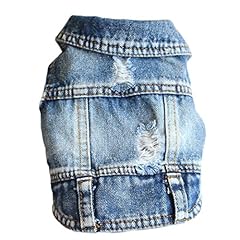 Giacca jeans distressed usato  Spedito ovunque in Italia 