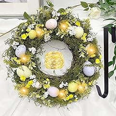 Artificial easter wreath for sale  Delivered anywhere in UK
