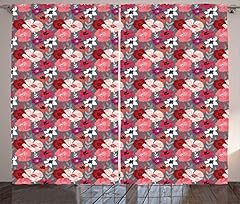 Ambesonne floral curtains for sale  Delivered anywhere in USA 