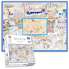 Comical map brighton for sale  Delivered anywhere in UK