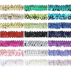 Elasticated stretch sequin for sale  Delivered anywhere in UK