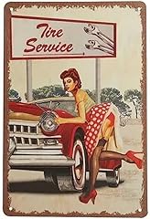 Tire service vintage for sale  Delivered anywhere in USA 