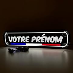 Plaque lumineuse prenom d'occasion  Livré partout en France