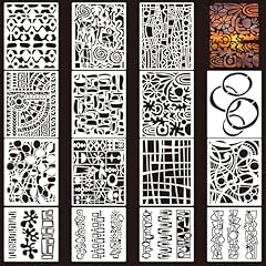 Pcs geometric stencils for sale  Delivered anywhere in USA 