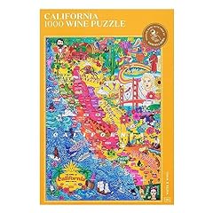 California wine puzzle for sale  Delivered anywhere in USA 