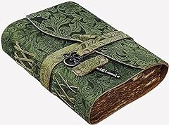 Embossed leather journal for sale  Delivered anywhere in UK