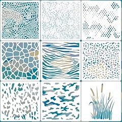 Pcs camo stencils for sale  Delivered anywhere in USA 