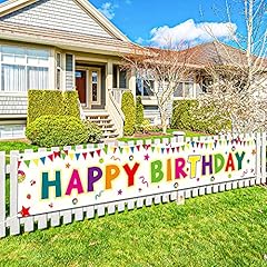 Happy birthday banner for sale  Delivered anywhere in USA 