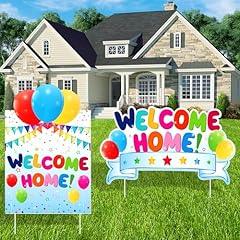2pcs colorful welcome for sale  Delivered anywhere in USA 