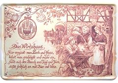 Blechschild wirtshaus gebraucht kaufen  Wird an jeden Ort in Deutschland