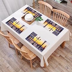 Placemats set night for sale  Delivered anywhere in UK