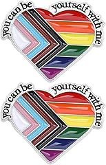 2pcs pride badges for sale  Delivered anywhere in UK