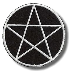 Pentagram embroidered patch gebraucht kaufen  Wird an jeden Ort in Deutschland