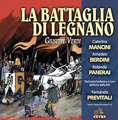 La battaglia di Legnano : Act 1 Giulive trombe" [Chorus, usato  Spedito ovunque in Italia 