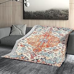Orange blue boho for sale  Delivered anywhere in USA 