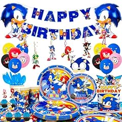 Sonic birthday party for sale  Delivered anywhere in UK