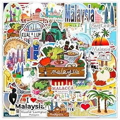 Malaysia stickers 50pcs for sale  Delivered anywhere in USA 