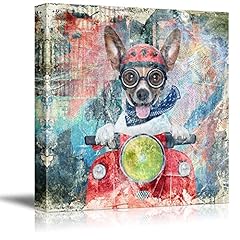 Wall26 square dog for sale  Delivered anywhere in USA 