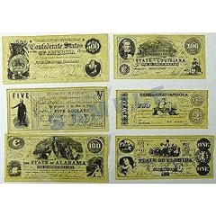 CONFEDERATE BANKNOTE SET B for sale  Delivered anywhere in USA 