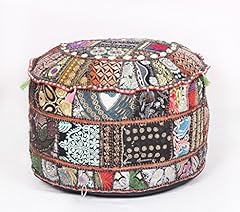 Etnico decor pouf usato  Spedito ovunque in Italia 